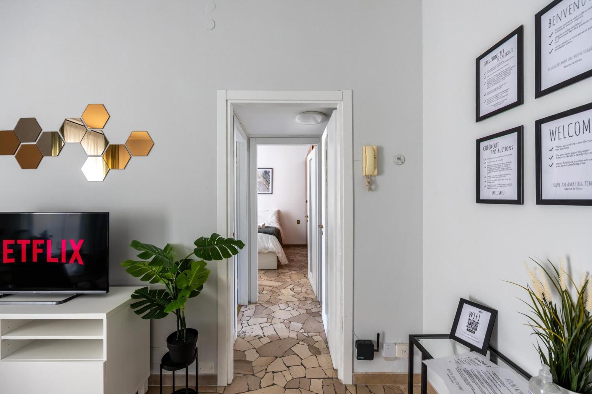 8 Min Dalla Metro Casa Elegante Con Netflix E Wifi 밀라노 외부 사진