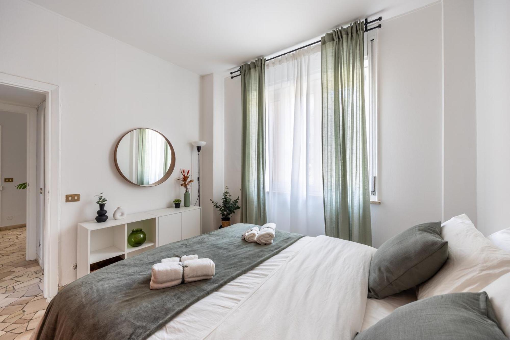 8 Min Dalla Metro Casa Elegante Con Netflix E Wifi 밀라노 외부 사진